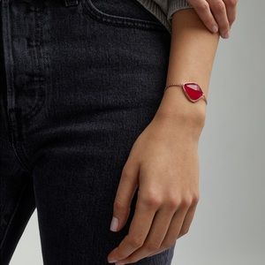 Monica Vinader Siren Nugget Cocktail Friendship Chain Bracelet Rose Gold